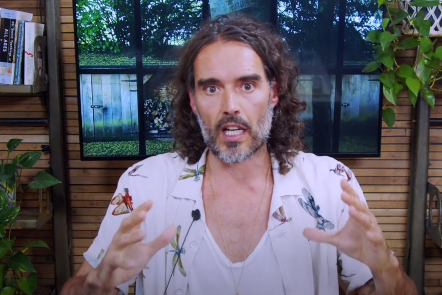 Russell Brand posts video denying unspecified allegations made against him
